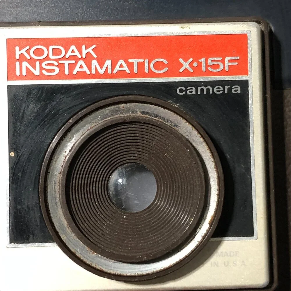 KODAK INSTAMATIC X-15F Vintage 126 Film Camera Made in USA